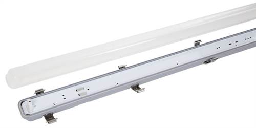 Feuchtraum-Wannenleuchte für LED-Röhren 150cm,