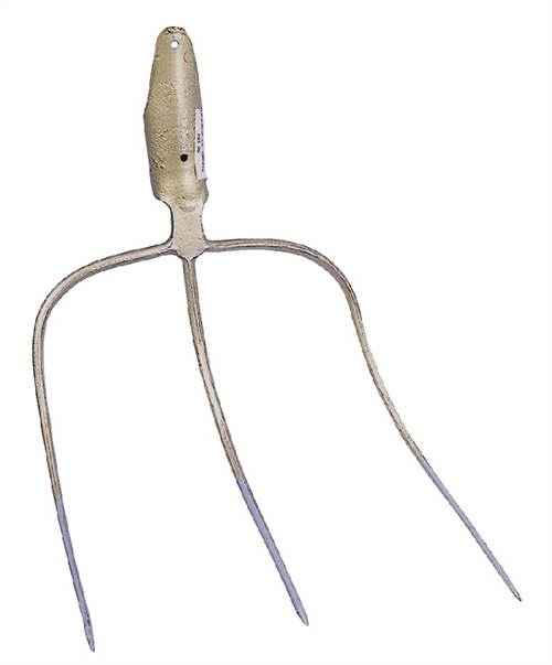 Streugabel ohne Stiel 3 Zinken, 30 x 30 cm